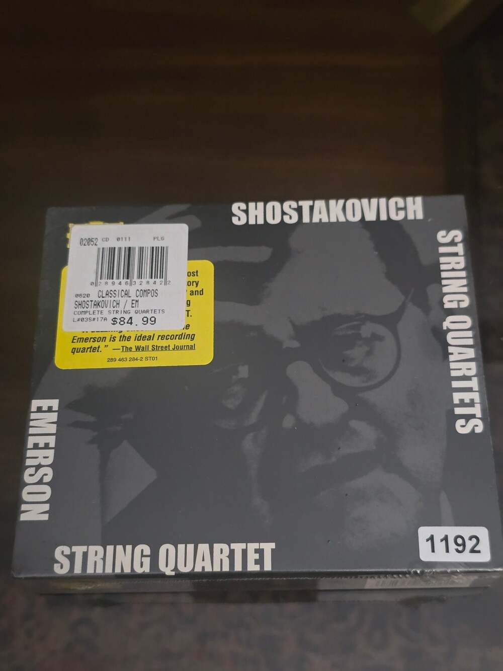 Shostakovich Complete String Quartets Emerson Quartet Box Set New Sealed
